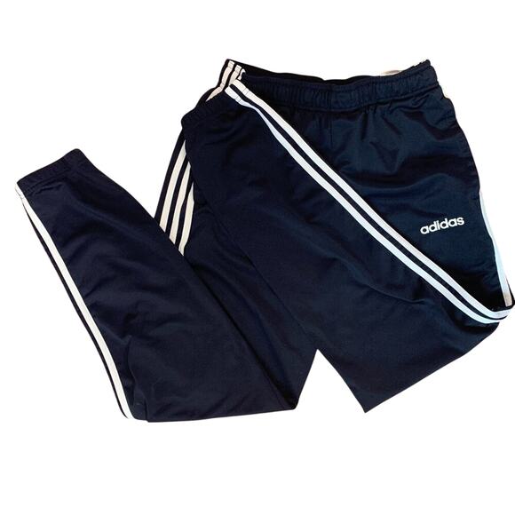 Adidas Black 3 Stripe Women's Joggers Size M - Picture 2 of 8